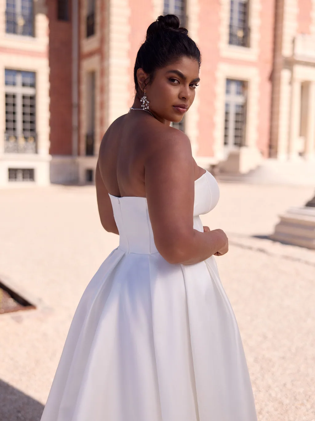 Bianco Evento Plus Size Brautkleid Daria, Ansicht 4