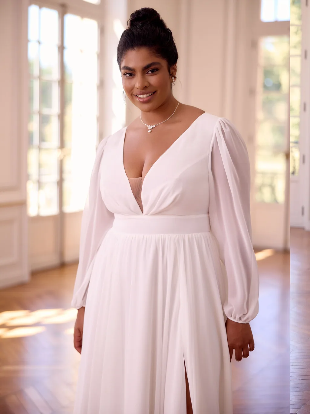 Bianco Evento Plus Size Brautkleid Juliana, Ansicht 3