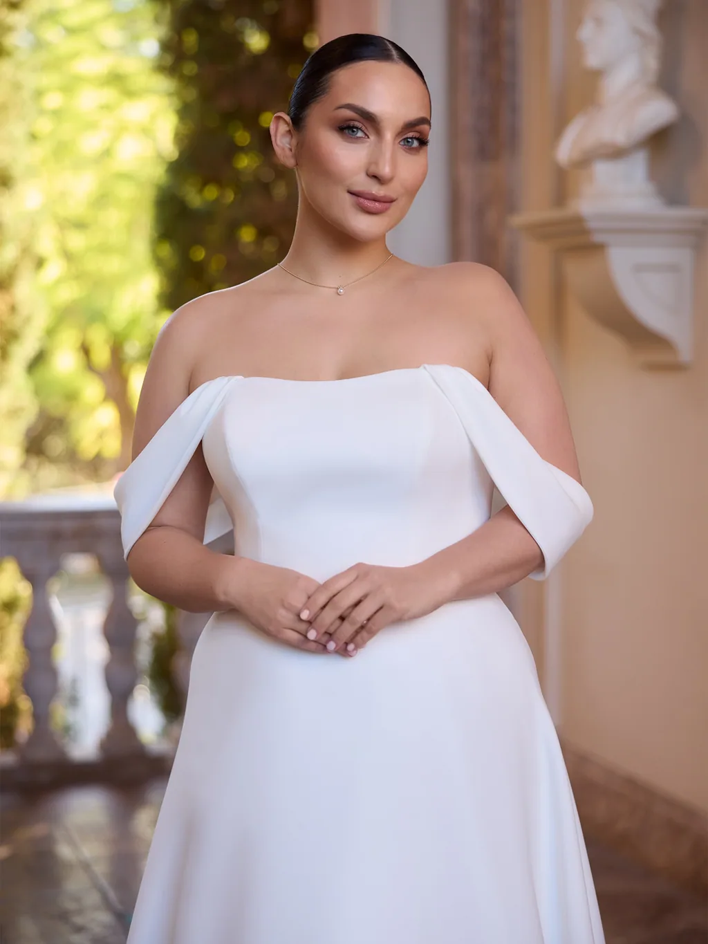 Bianco Evento Plus Size 2027 Brautkleid Marcella, Ansicht 3