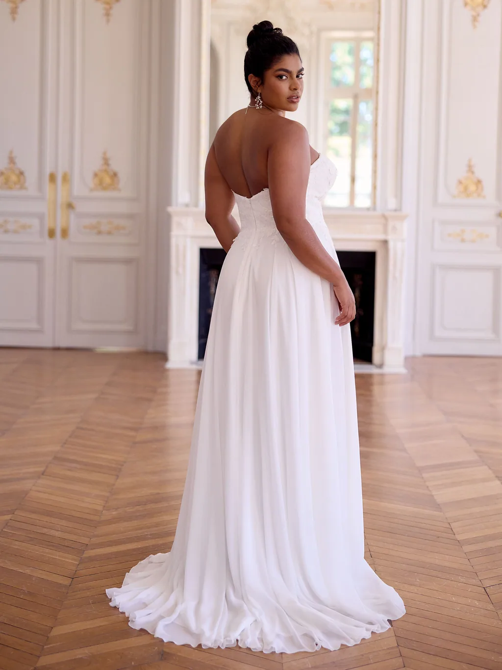 Bianco Evento Plus Size Brautkleid Winnie, Ansicht 2