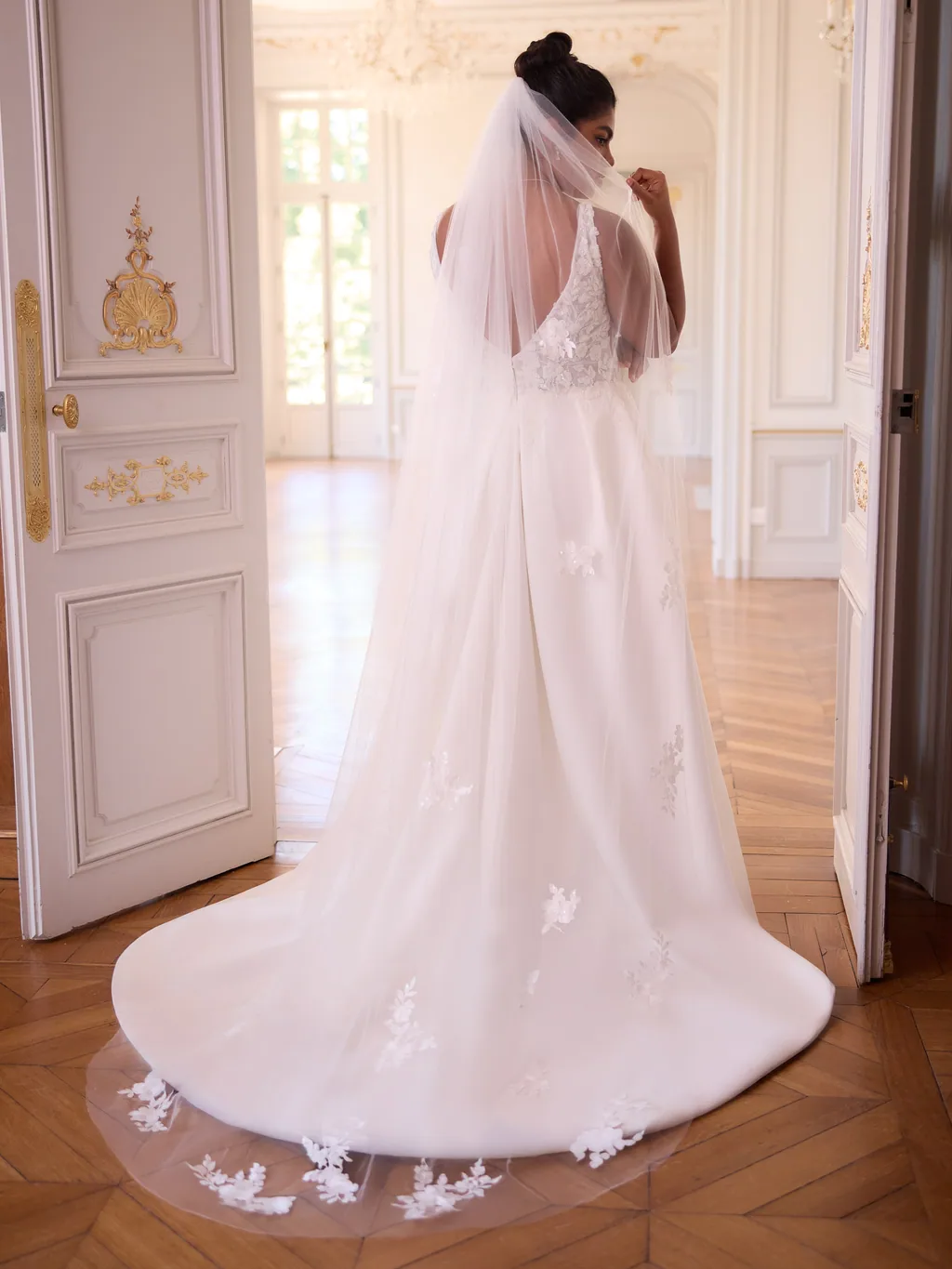 Bianco Evento Veils S529 Accessoire für Brautlooks, Ansicht 1