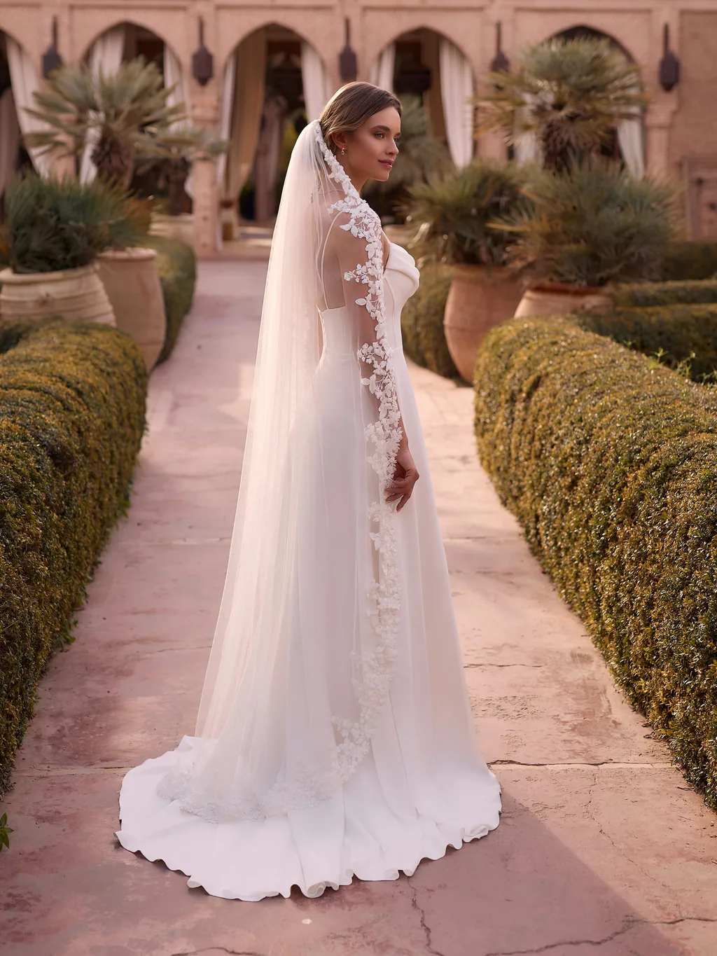 Bianco Evento Veils S534 Accessoire für Brautlooks, Ansicht 1
