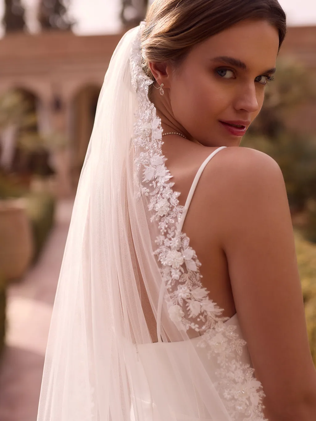 Bianco Evento Veils S535 Accessoire für Brautlooks, Ansicht 2