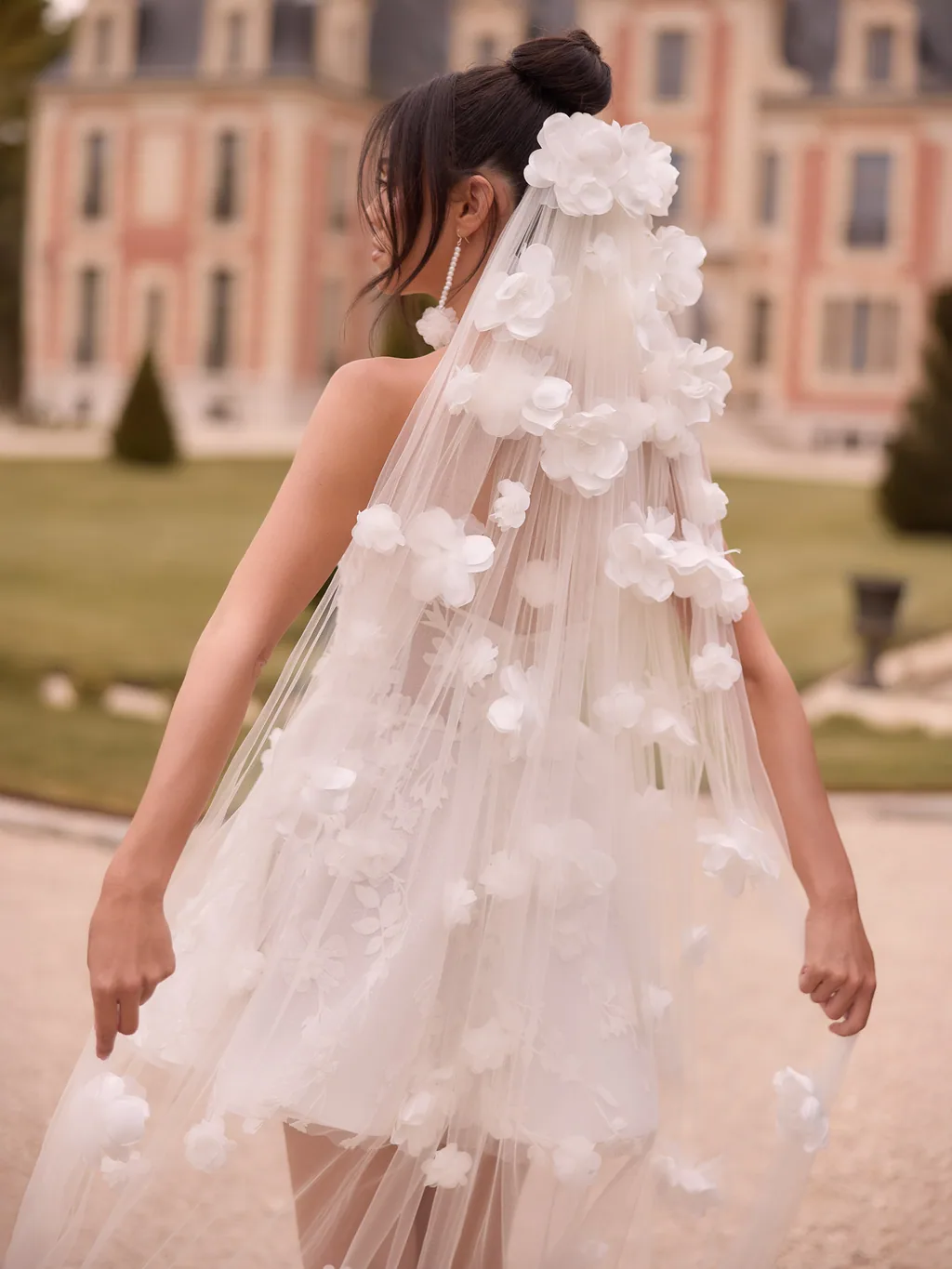 Bianco Evento Veils S546 Accessoire für Brautlooks, Ansicht 2