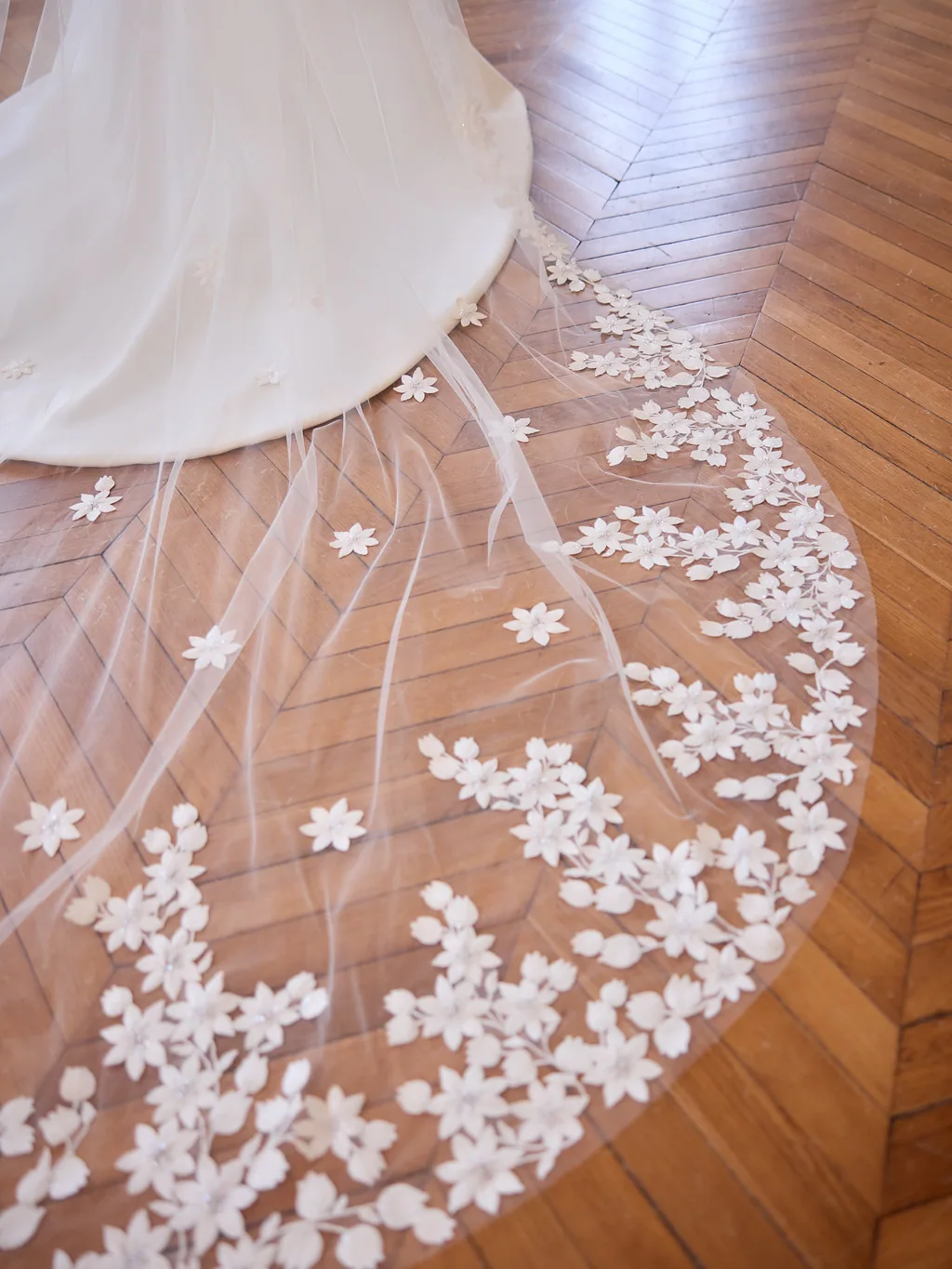 Bianco Evento Veils S550 Accessoire für Brautlooks, Ansicht 2