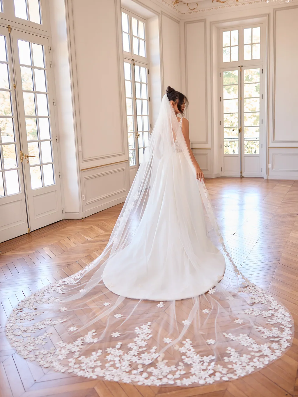 Bianco Evento Veils S550 Accessoire für Brautlooks, Ansicht 3