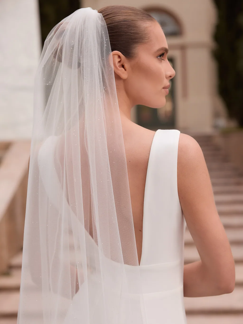 Bianco Evento Veils 2027 S551 Accessoire für Brautlooks, Ansicht 2