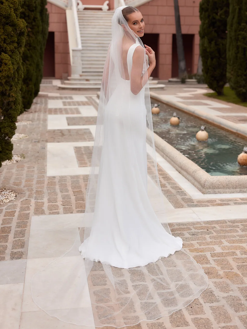Bianco Evento Veils 2027 S552 Accessoire für Brautlooks, Ansicht 1