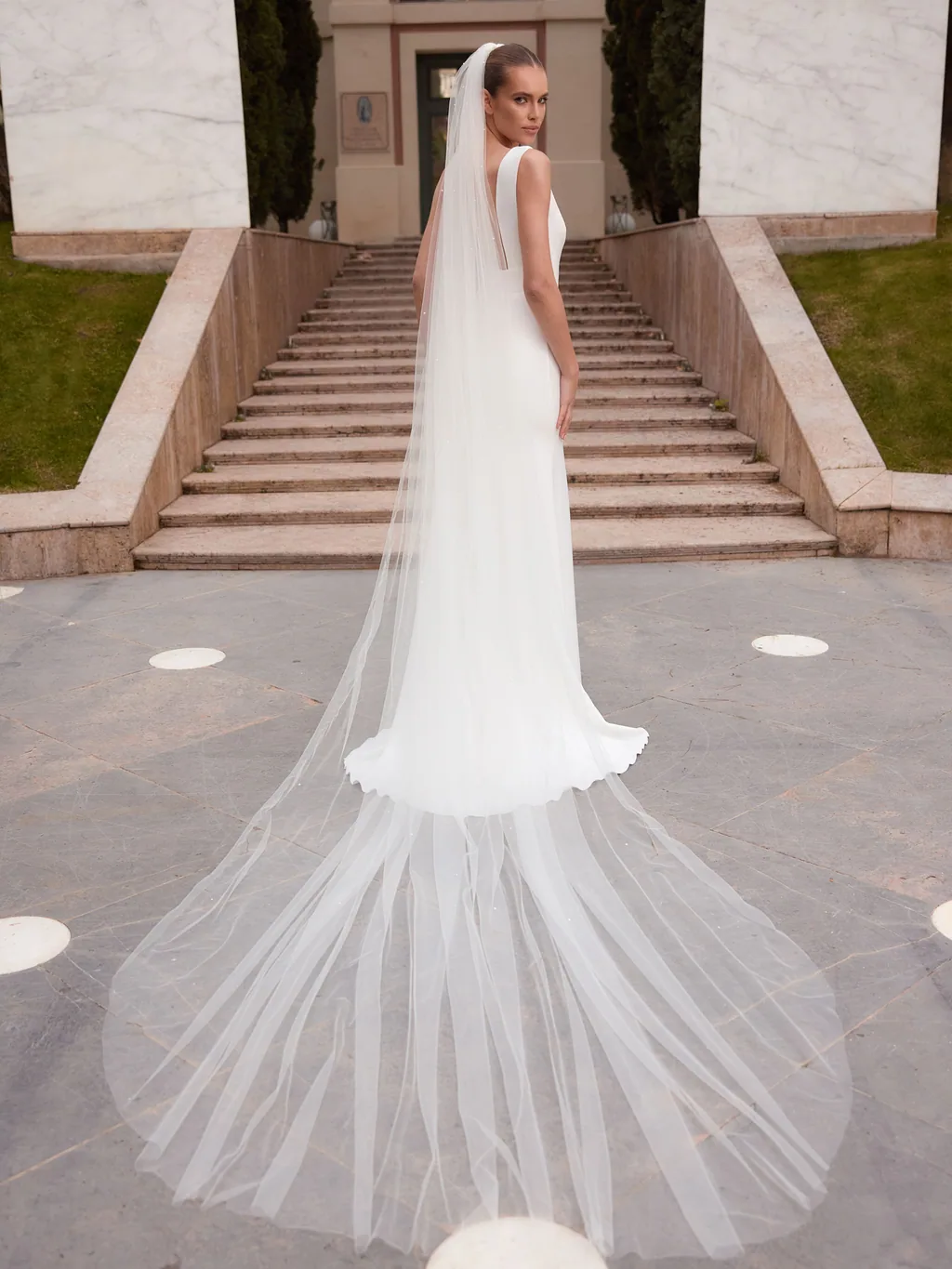 Bianco Evento Veils 2027 S553 Accessoire für Brautlooks, Ansicht 1