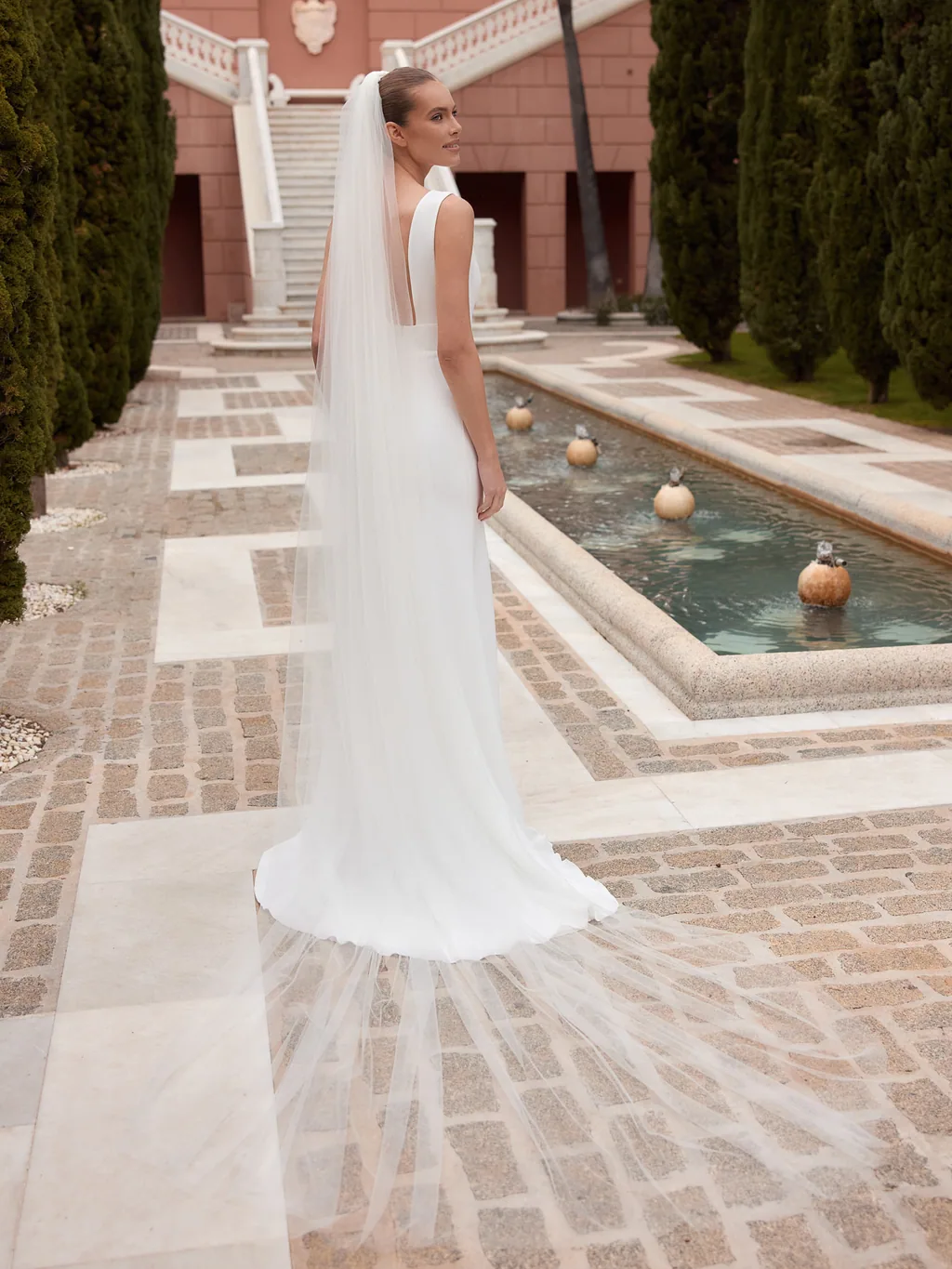 Bianco Evento Veils 2027 S554 Accessoire für Brautlooks, Ansicht 1
