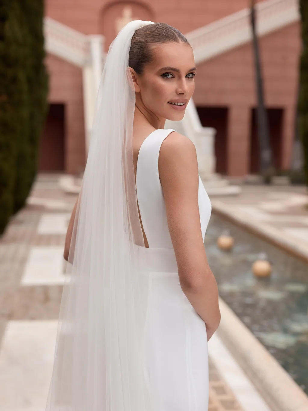 Bianco Evento Veils 2027 S554 Accessoire für Brautlooks, Ansicht 2