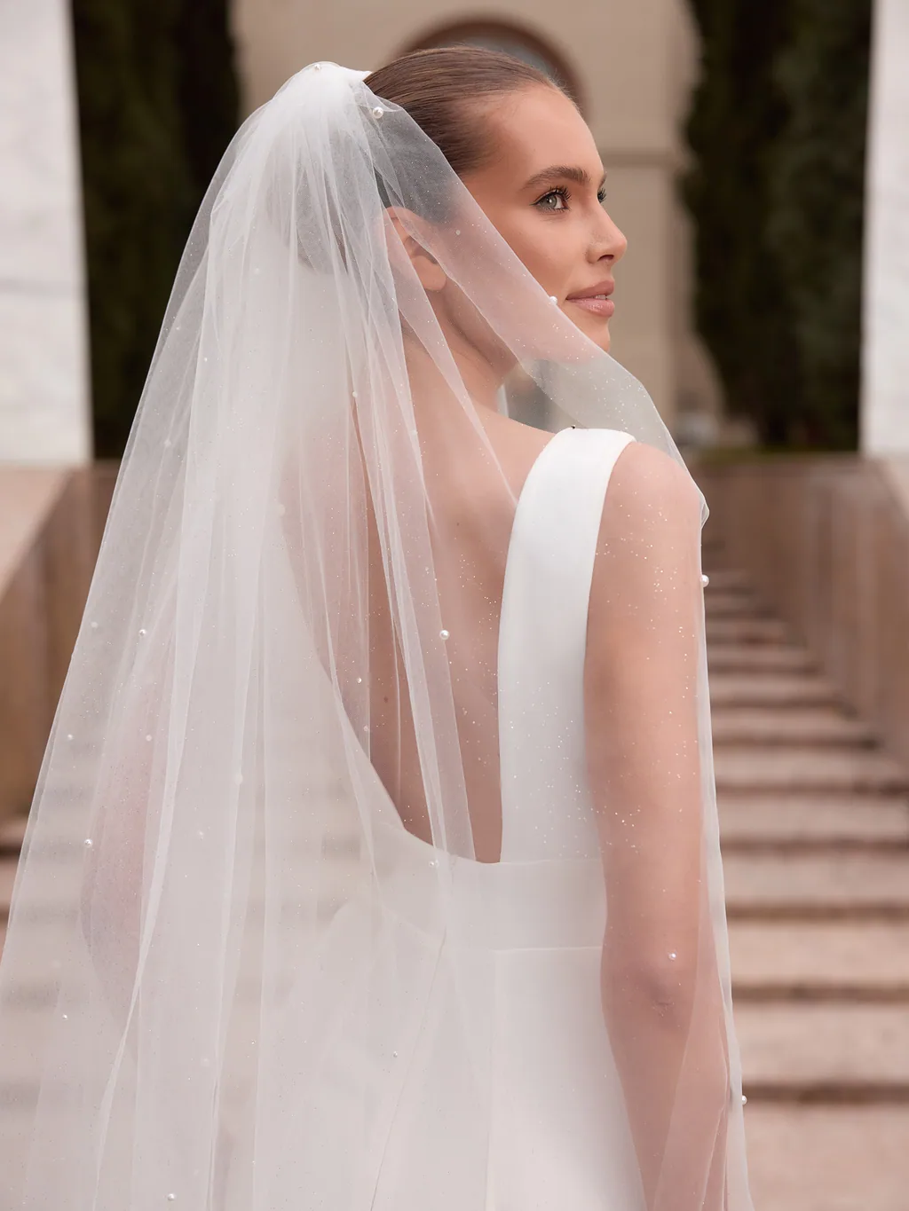 Bianco Evento Veils 2027 S555 Accessoire für Brautlooks, Ansicht 2