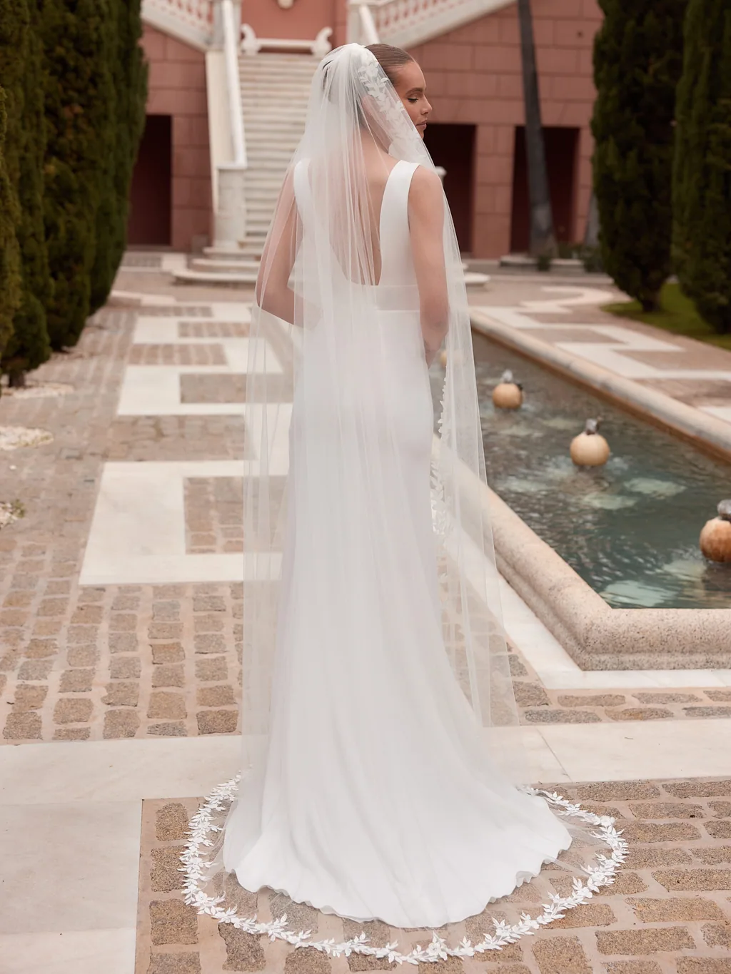 Bianco Evento Veils 2027 S563 Accessoire für Brautlooks, Ansicht 1