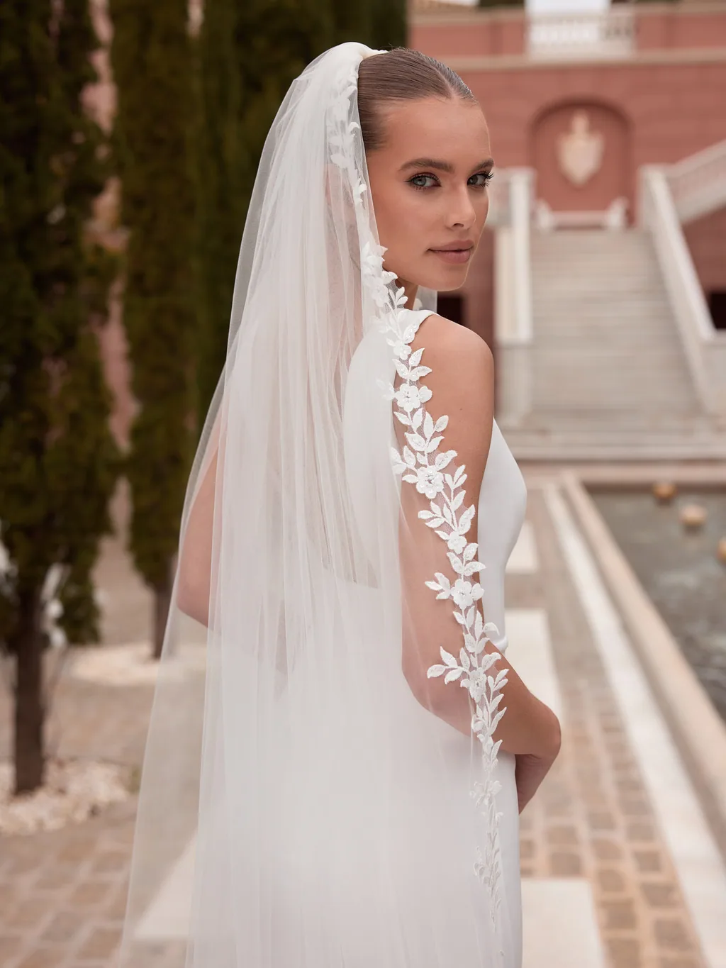 Bianco Evento Veils 2027 S563 Accessoire für Brautlooks, Ansicht 2