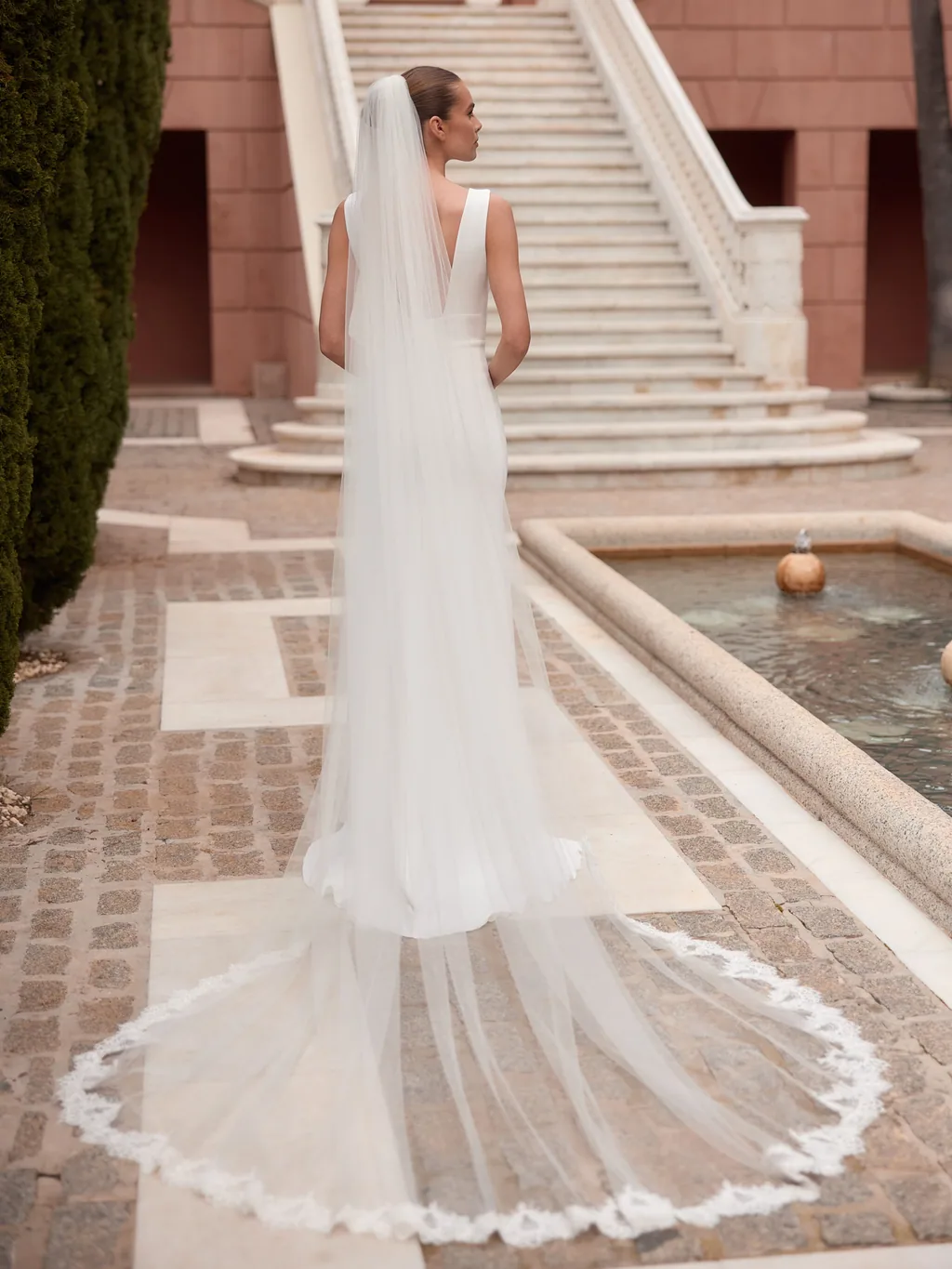 Bianco Evento Veils 2027 S564 Accessoire für Brautlooks, Ansicht 1
